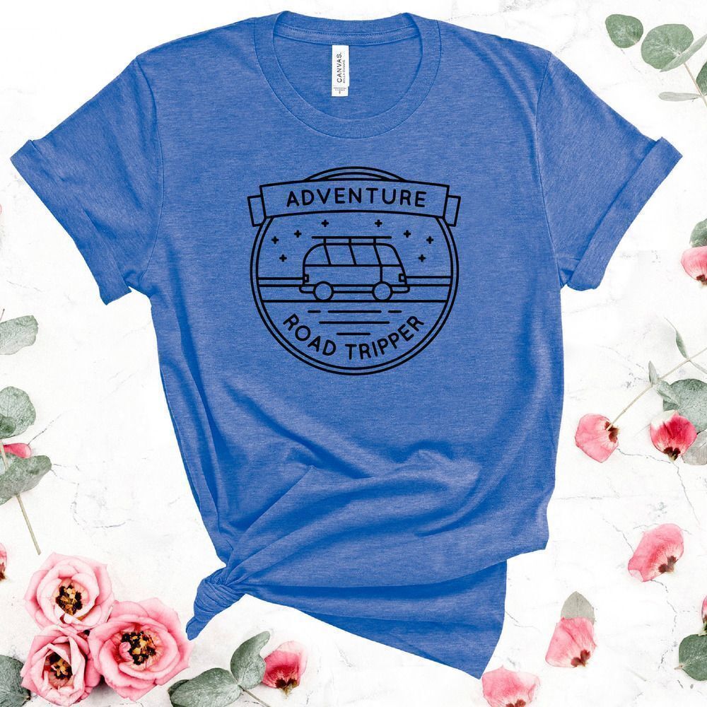 Adventure Road Tripper Soft Graphic Tee Shirt